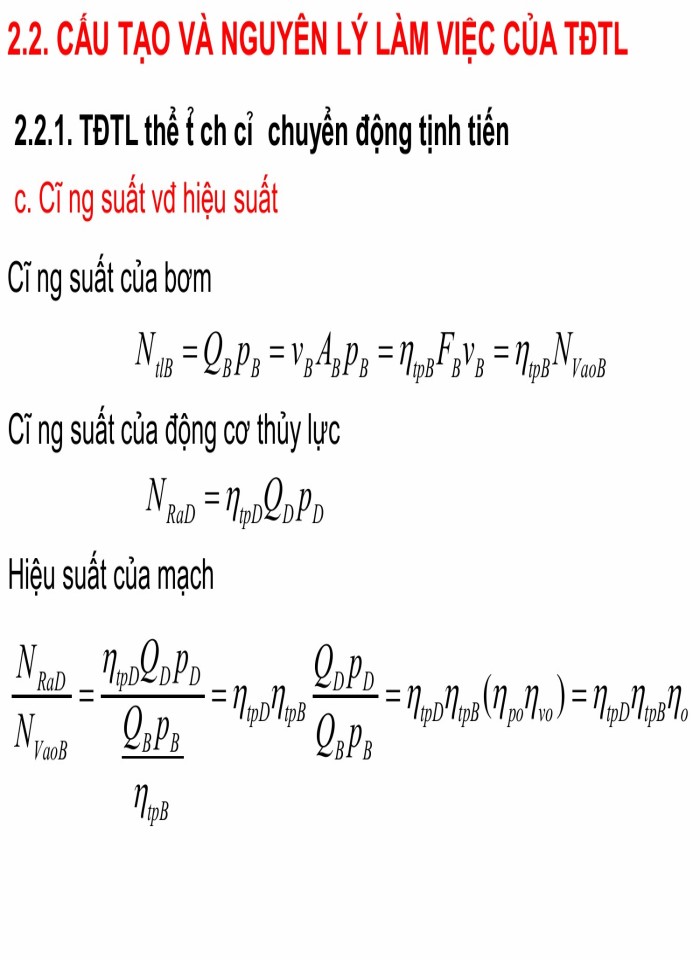 image for page Truyền động thủy lực thể tích