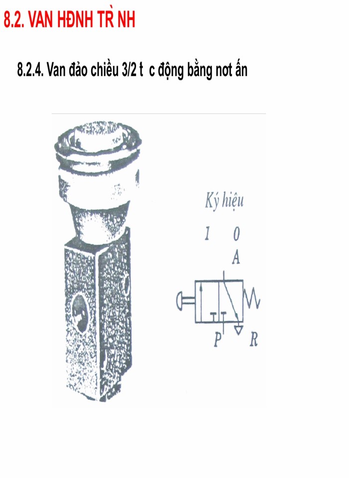 image for page Các phần tử trong hệ thống khí nén