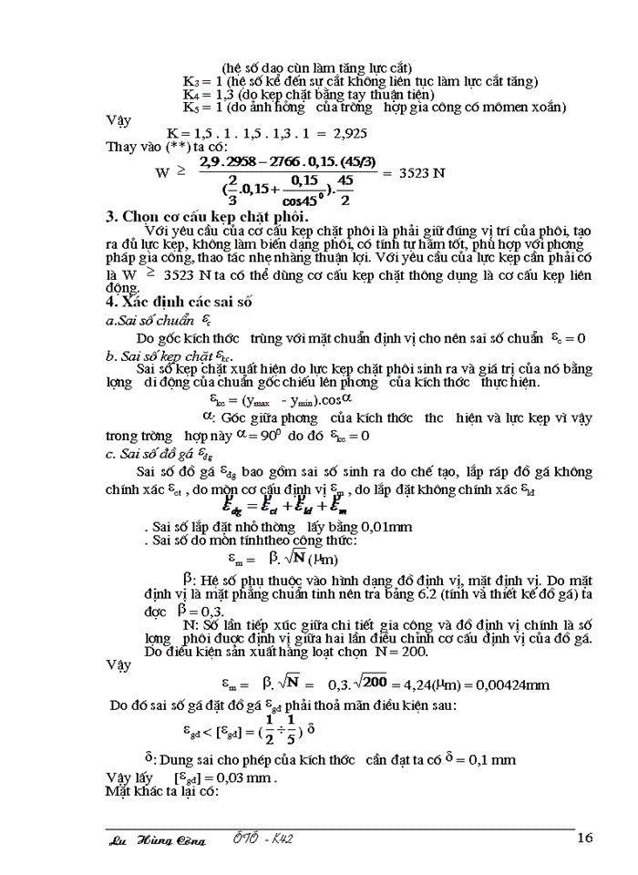 image for page Tính lượng dư cho nguyên công 3: Khoan – Khoét – Doa và tra lượng dư