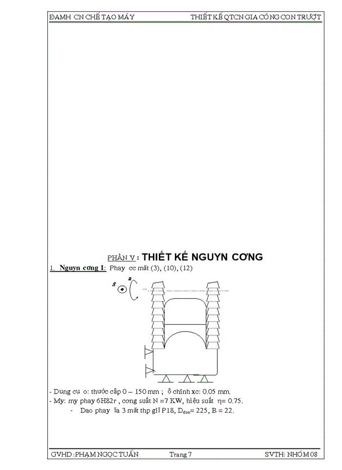 image for page Đồ án thiết kế qui trình công nghệ gia công con trượt