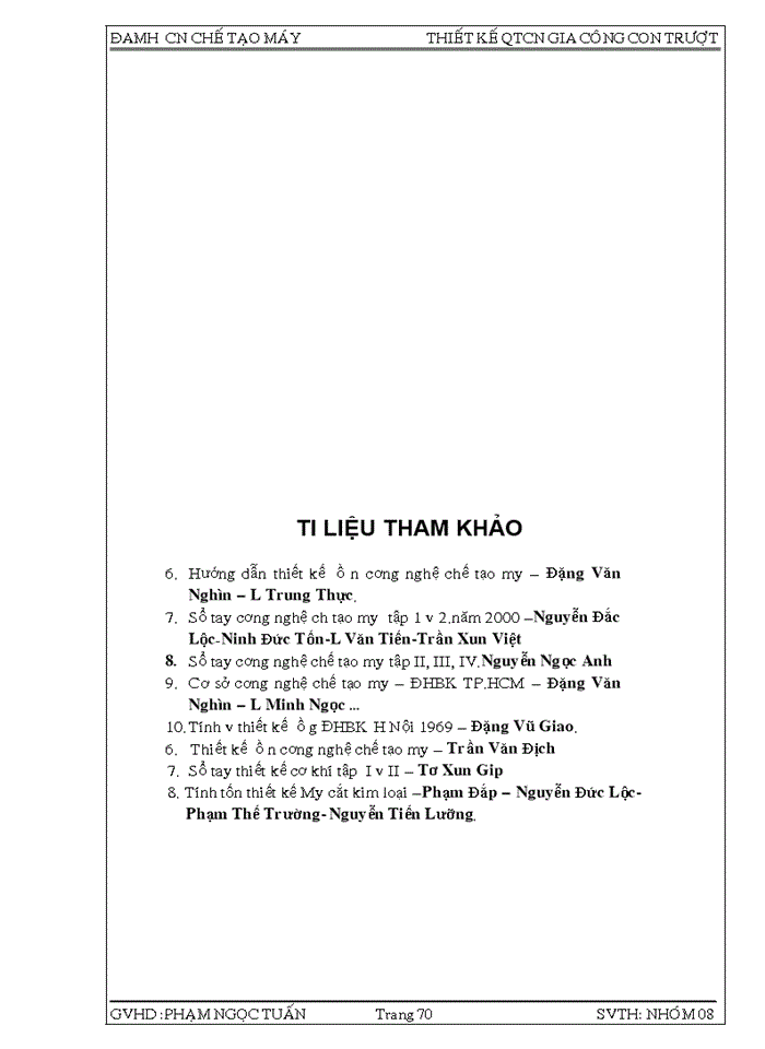 image for page Đồ án thiết kế qui trình công nghệ gia công con trượt