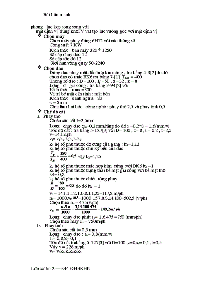 image for page Thiết kế qui trình công nghệ gia công
