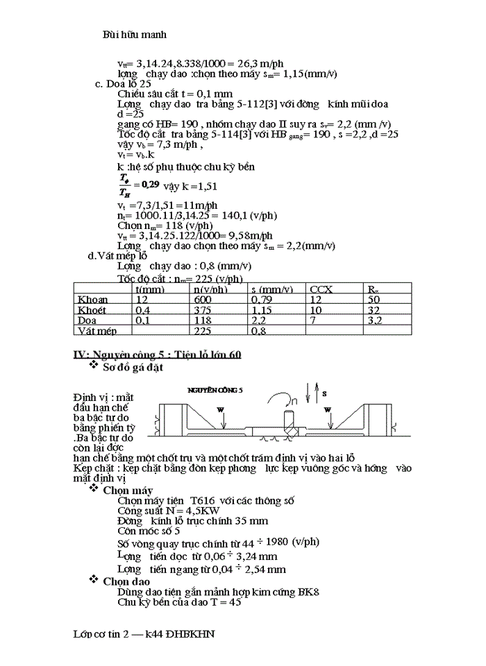 image for page Thiết kế qui trình công nghệ gia công