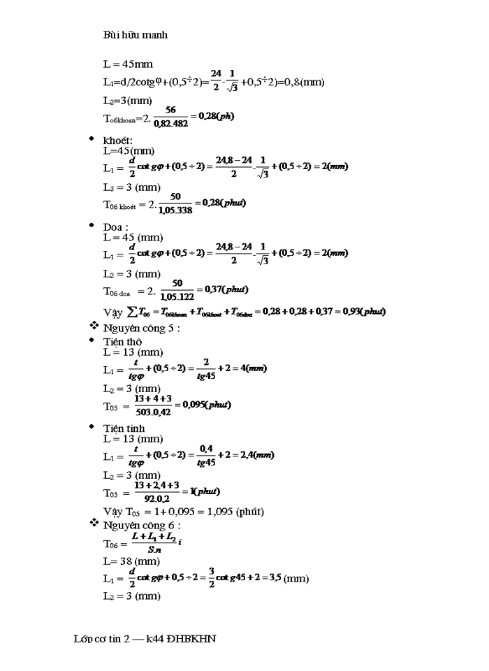 image for page Thiết kế qui trình công nghệ gia công