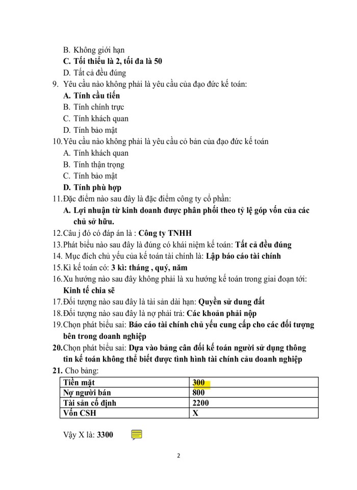 image for page Trắc ngiệm nguyên lý kế toán