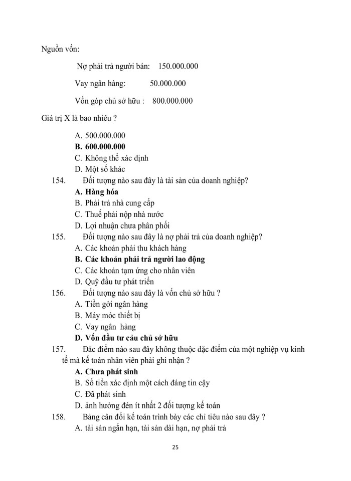 image for page Trắc ngiệm nguyên lý kế toán