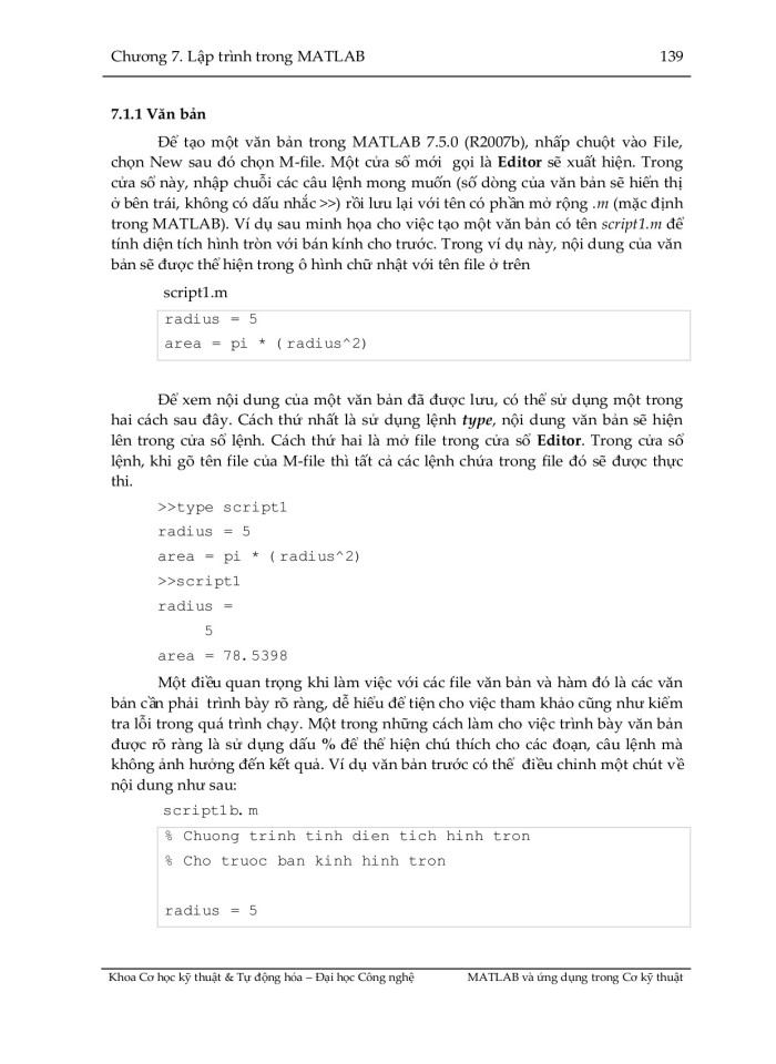 image for page Matlab và ứng dụng  trong cơ kỹ thuật
