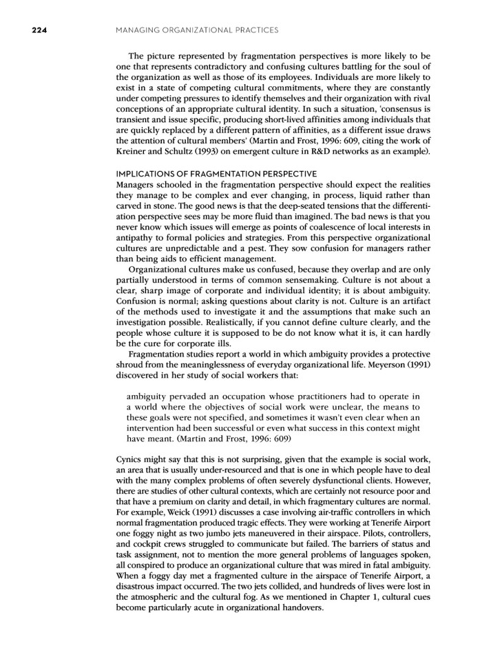 image for page Managing and organization an introduction to theory and practice