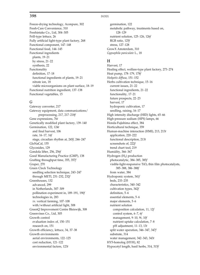 image for page Plant factory using artificial light