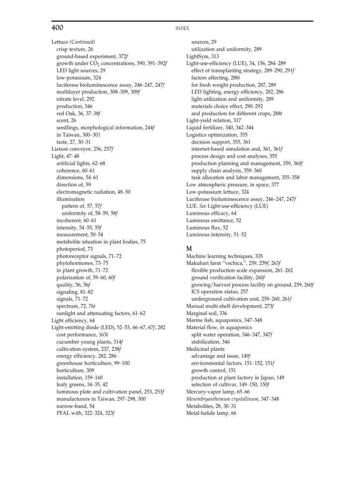 image for page Plant factory using artificial light