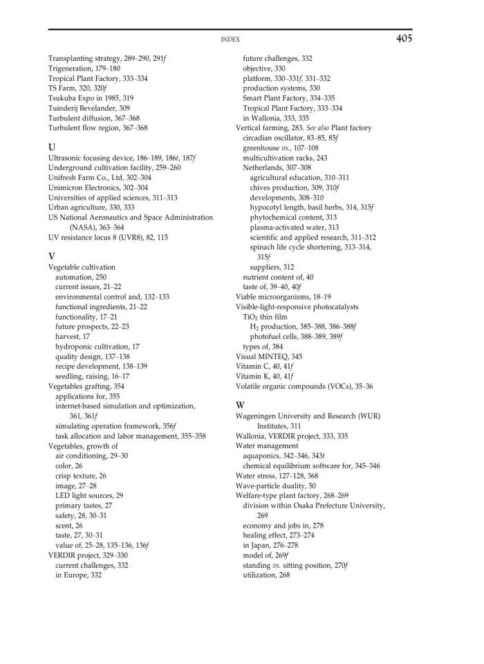 image for page Plant factory using artificial light
