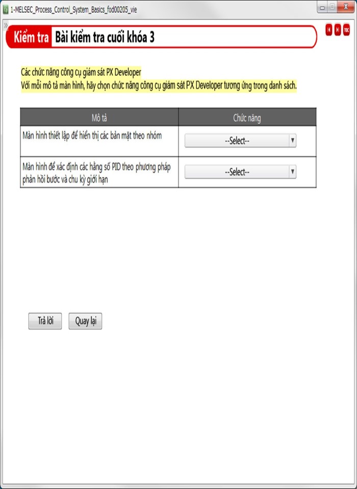 image for page Cơ bản về hệ thống điều khiển quá trình PLC MELSEC
