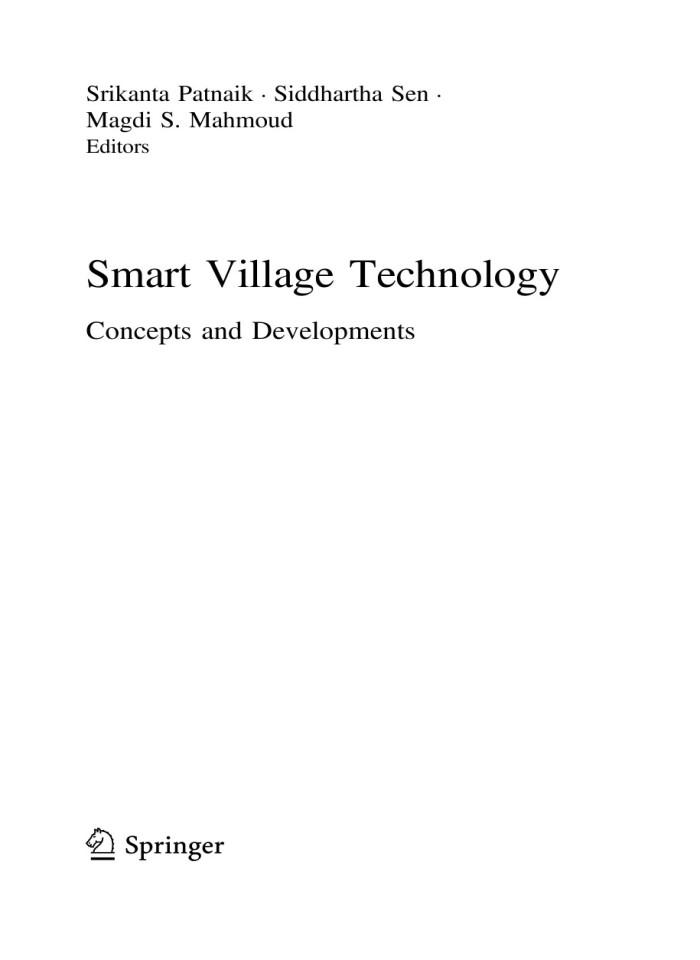 Smart technology village