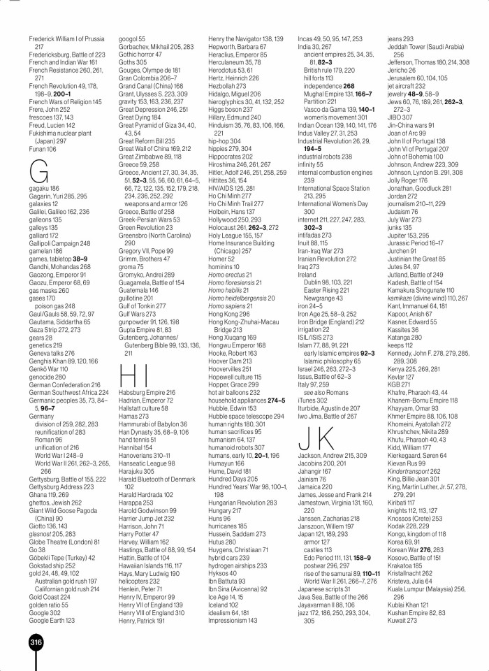 image for page Timelines of everything