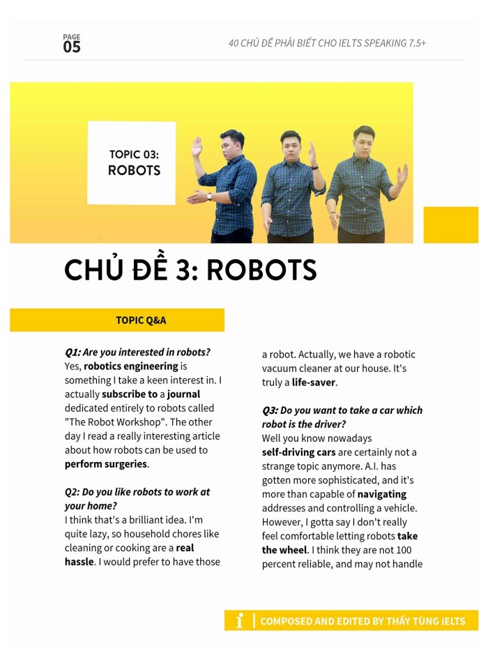 image for page 40 chủ đề cho IELTS Speaking 7.5+