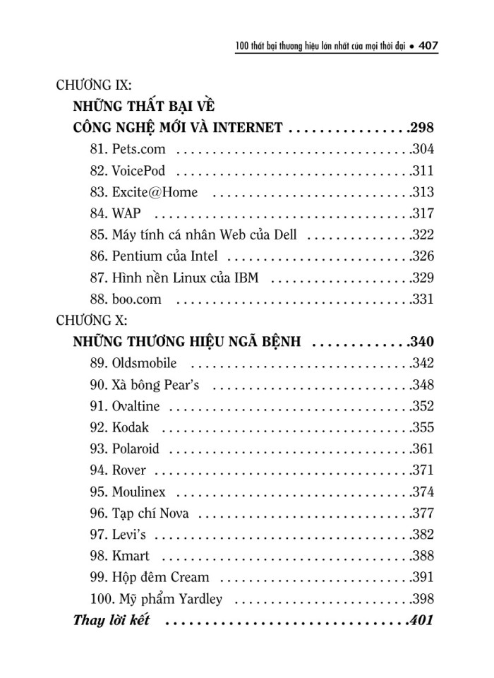 image for page Sự thật 100 thất bại thương hiệu lớn nhất của mọi thời đại