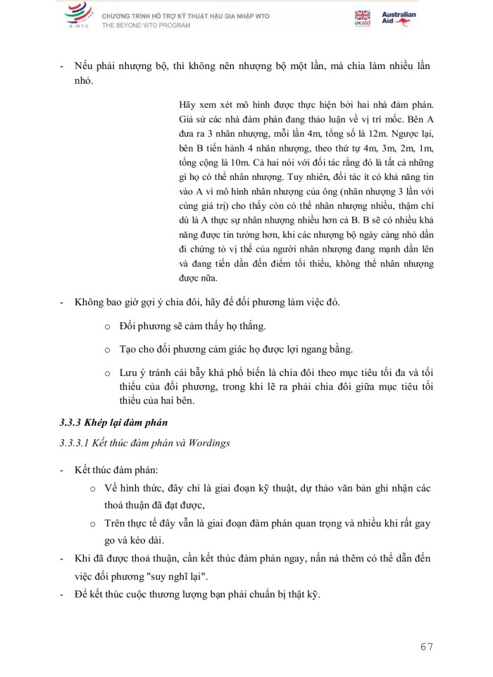 image for page Tài liệu tập huấn kỹ năng đàm phán