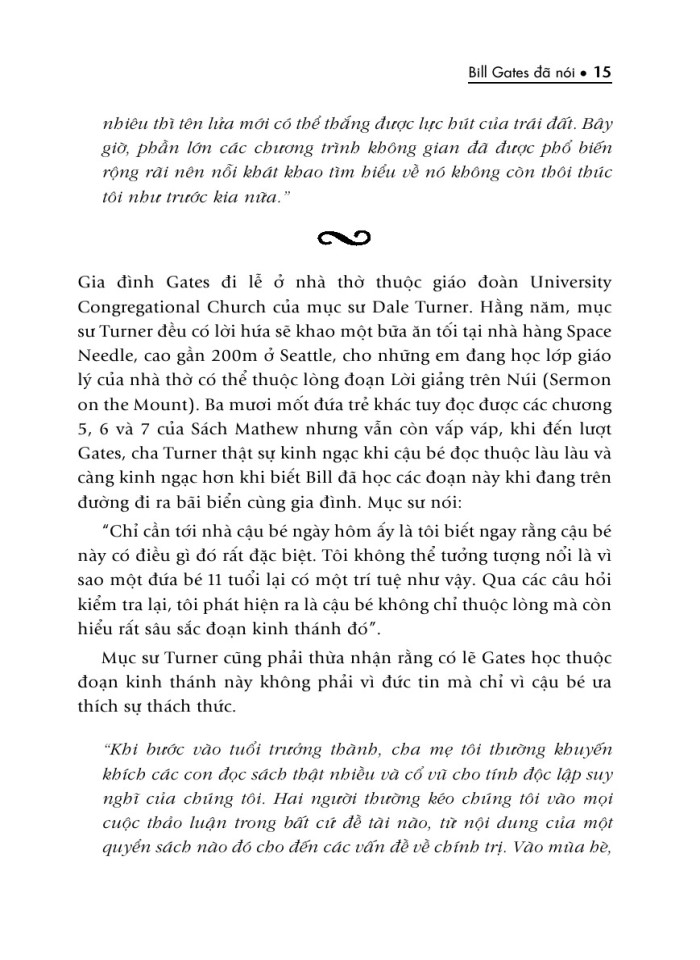 image for page Bill gates đã nói...