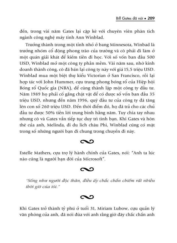 image for page Bill gates đã nói...