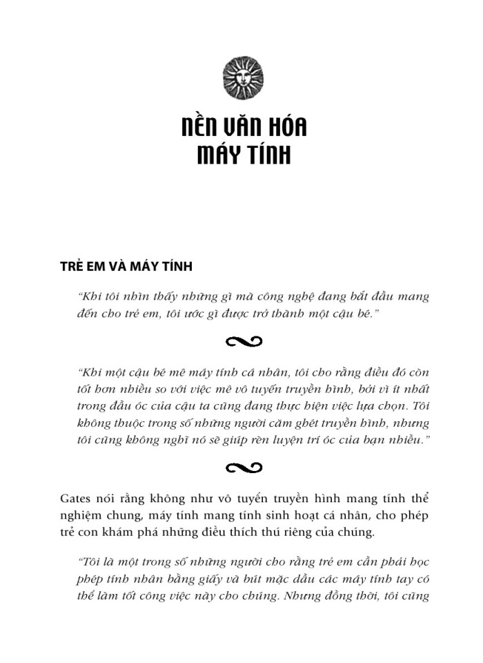 image for page Bill gates đã nói...