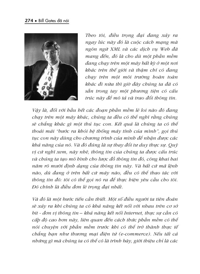 image for page Bill gates đã nói...