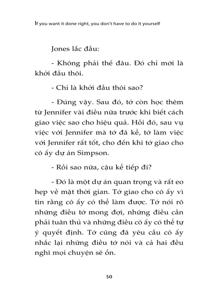 image for page Người giải không phải là người làm tất cả