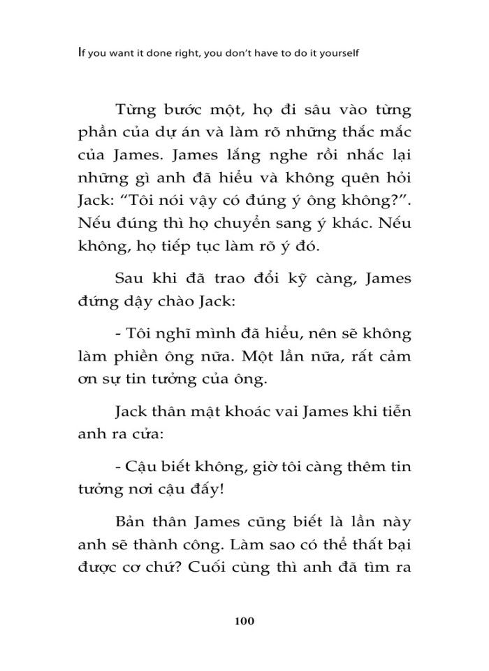 image for page Người giải không phải là người làm tất cả