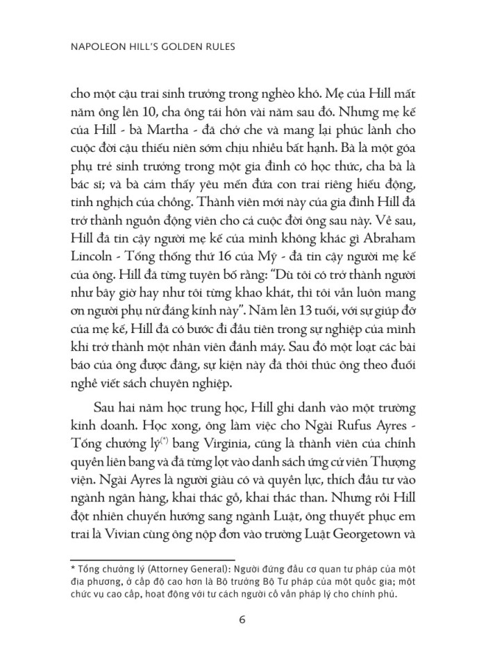image for page Những nguyên tắc vàng của Napoleon Hill