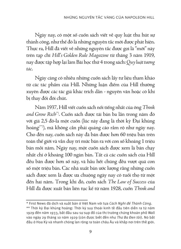 image for page Những nguyên tắc vàng của Napoleon Hill
