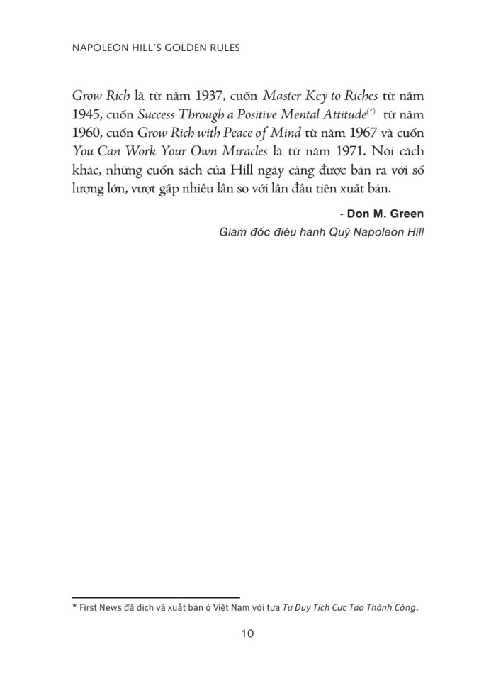 image for page Những nguyên tắc vàng của Napoleon Hill