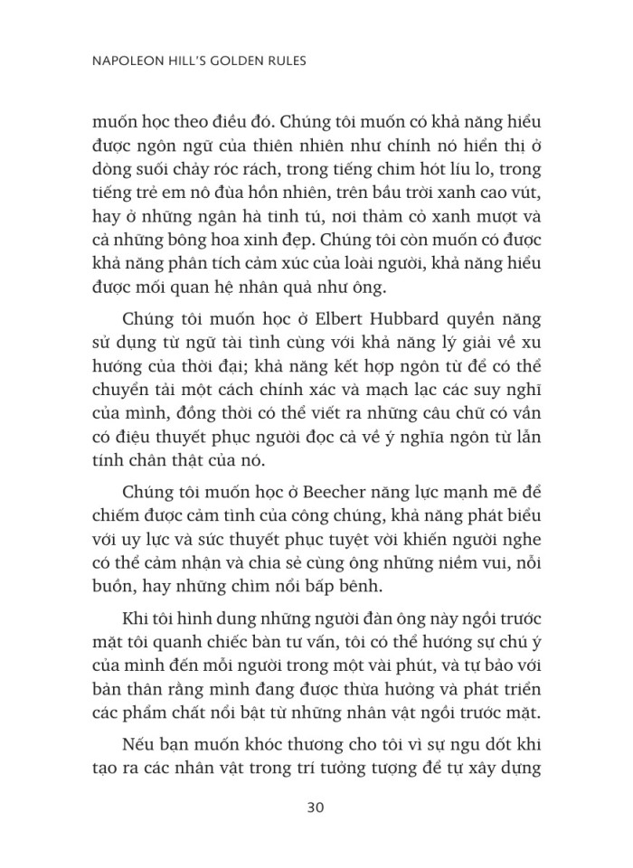 image for page Những nguyên tắc vàng của Napoleon Hill