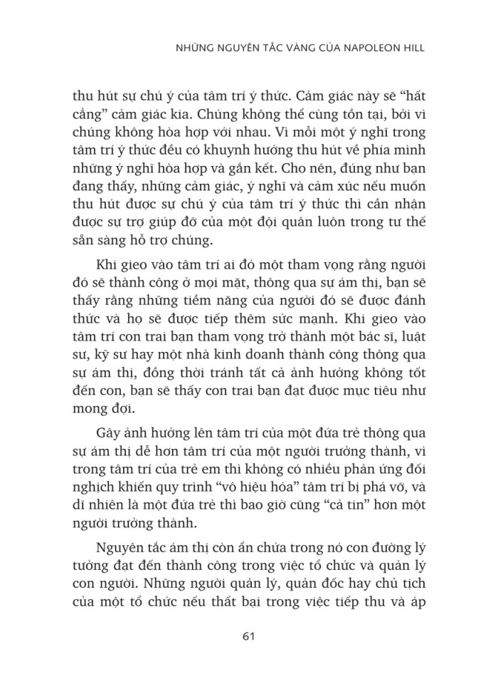 image for page Những nguyên tắc vàng của Napoleon Hill