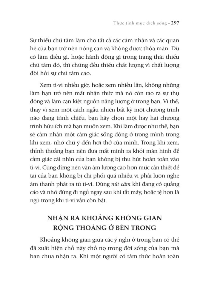 image for page Thức tỉnh mục đích sống