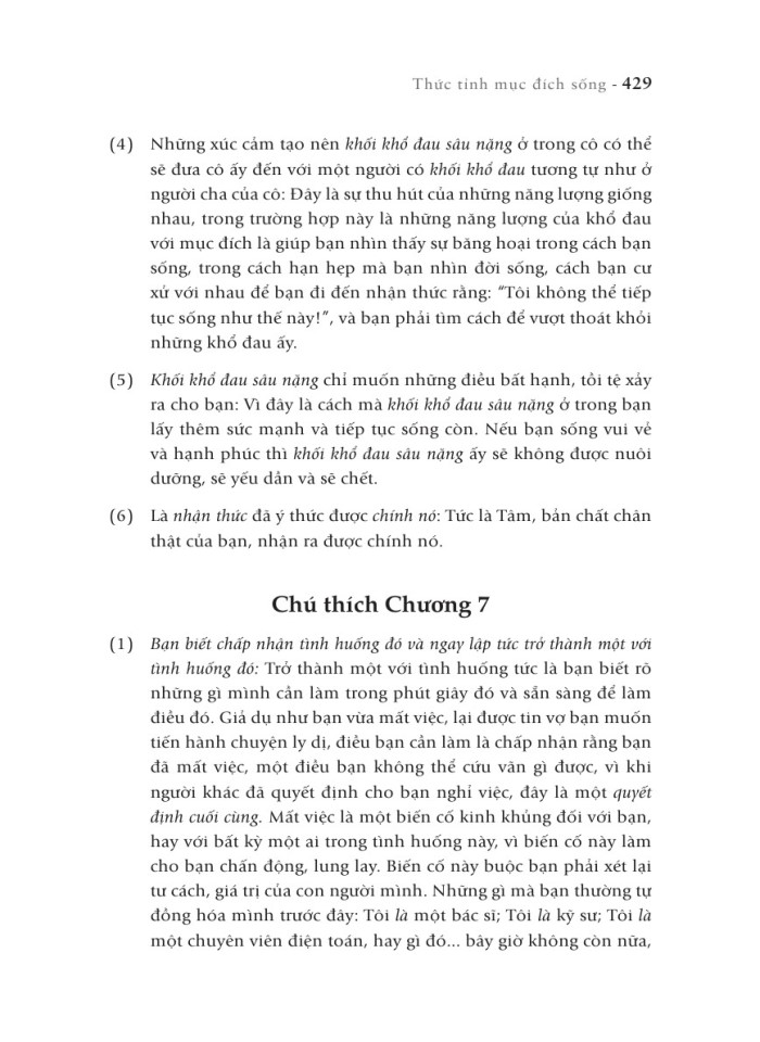 image for page Thức tỉnh mục đích sống