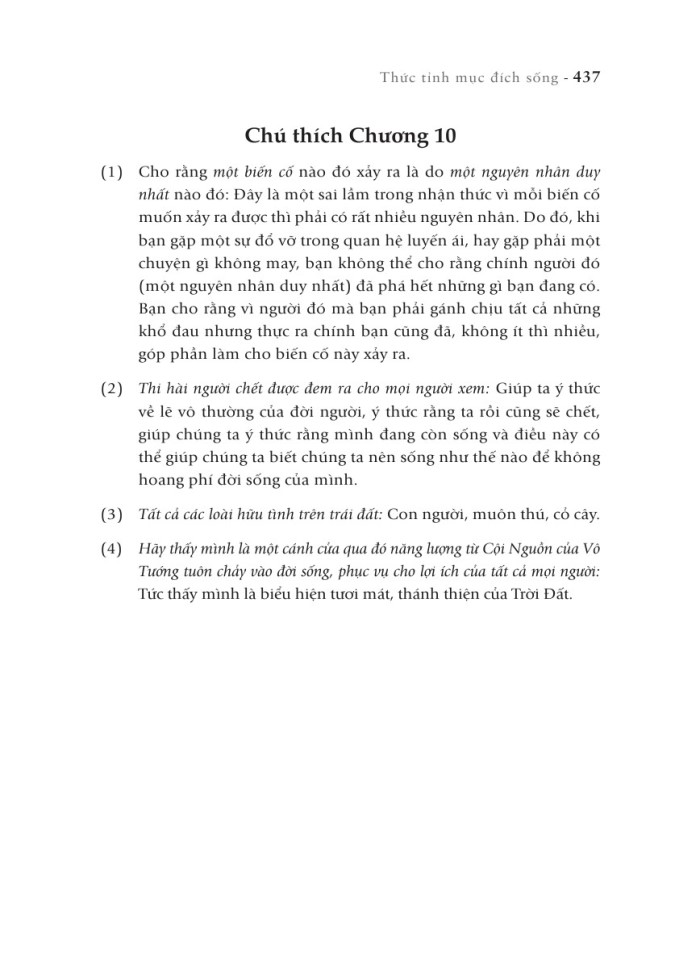 image for page Thức tỉnh mục đích sống