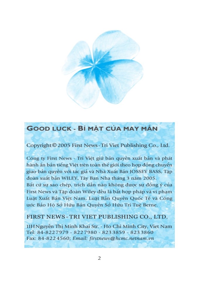 image for page Bí mật của may mắn