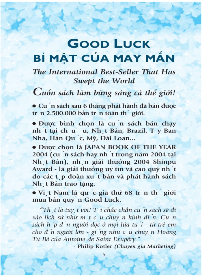 image for page Bí mật của may mắn