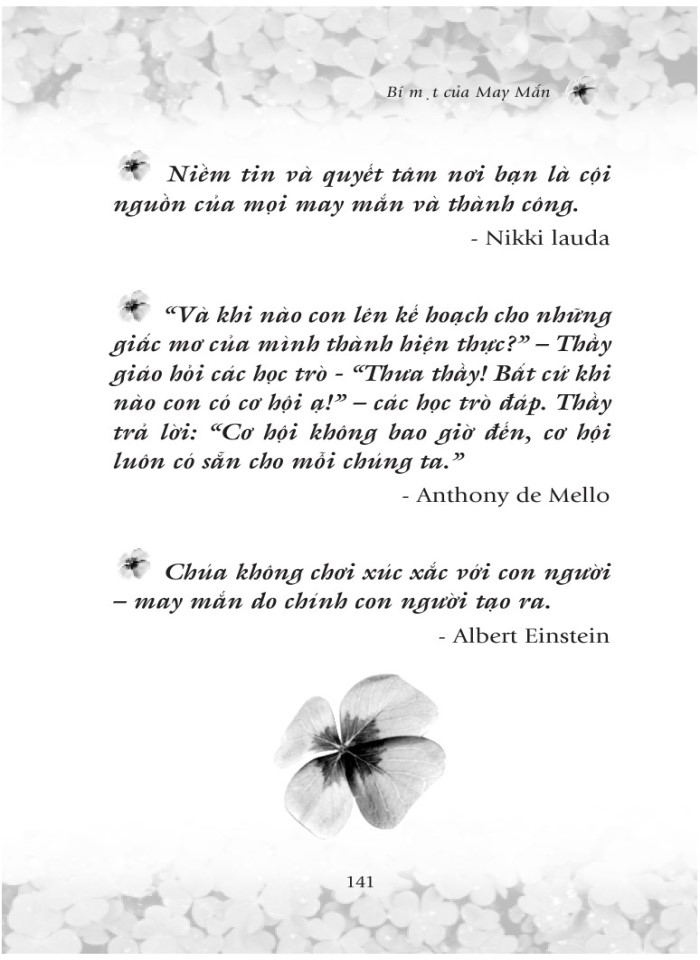 image for page Bí mật của may mắn