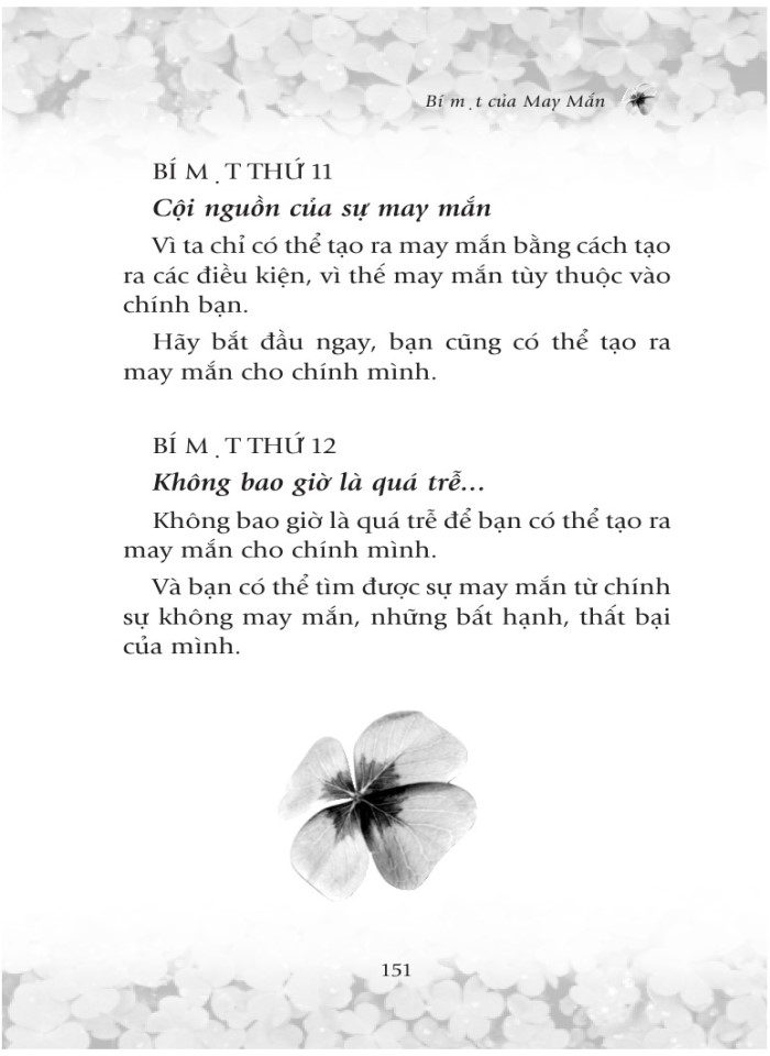 image for page Bí mật của may mắn