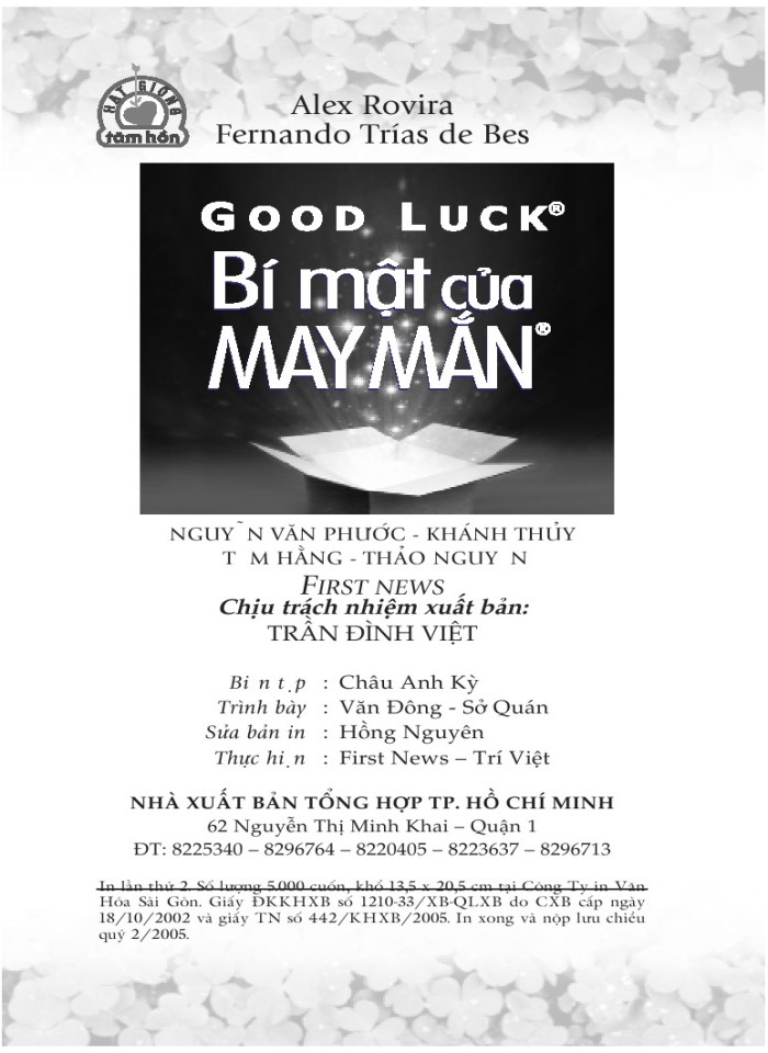 image for page Bí mật của may mắn