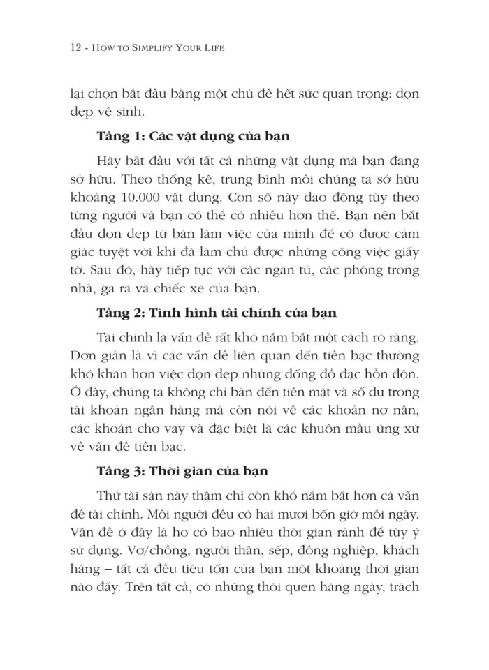 image for page Bí quyết đơn giản hóa cuộc sống