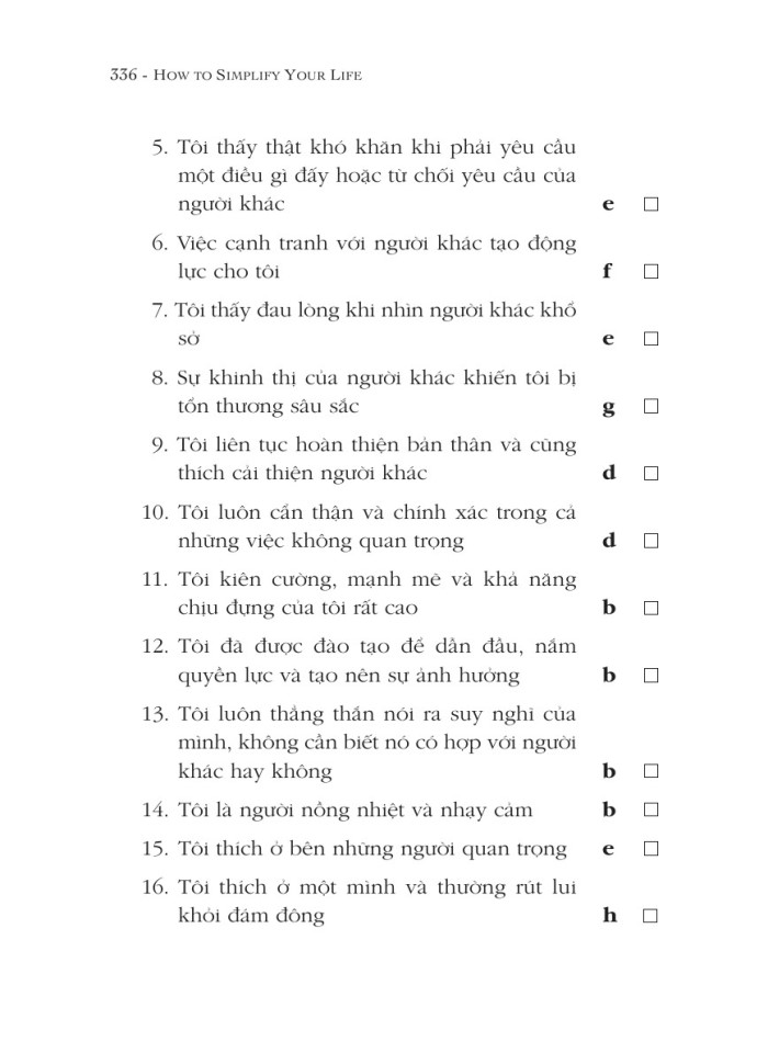 image for page Bí quyết đơn giản hóa cuộc sống