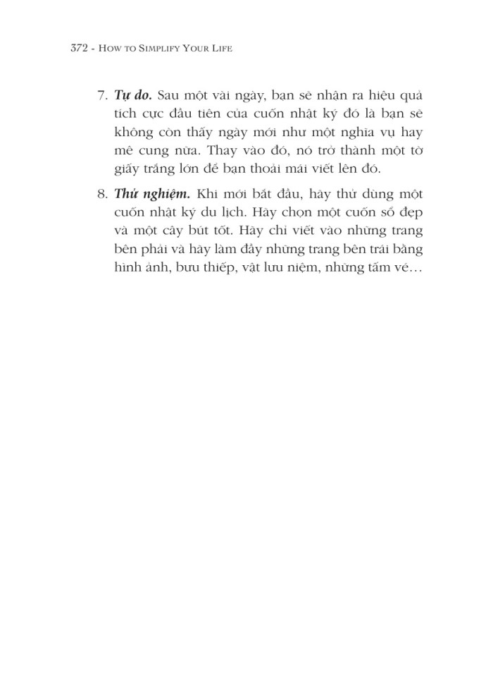 image for page Bí quyết đơn giản hóa cuộc sống