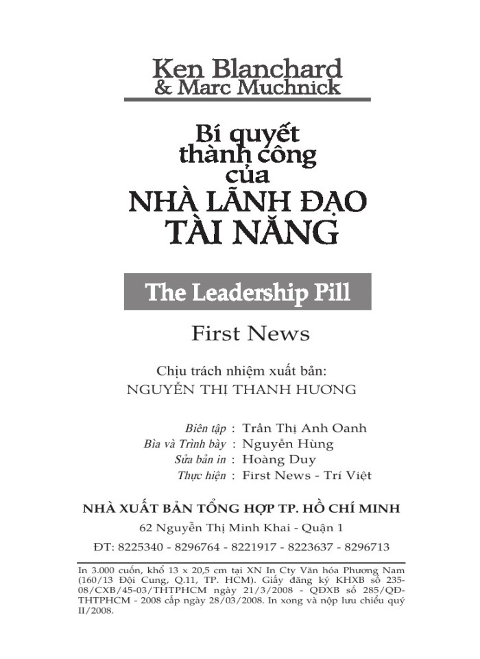 image for page Bí quyết thành công của nhà lãnh đạo tài năng