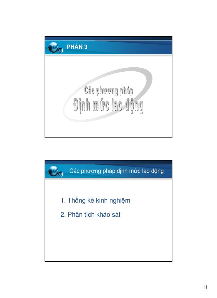 image for page Định mức lao động- Chuyên đề quản lý