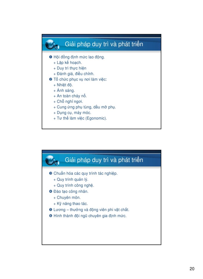 image for page Định mức lao động- Chuyên đề quản lý