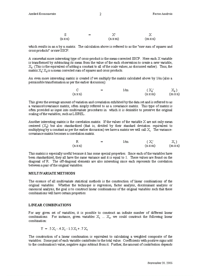 image for page Factor Analysis