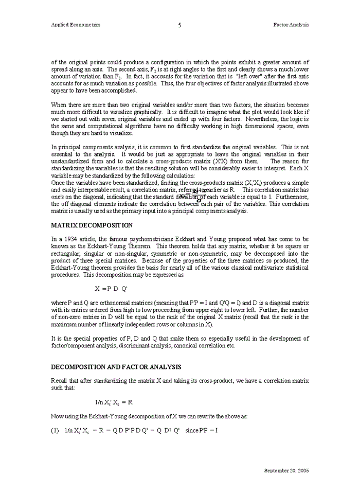 image for page Factor Analysis