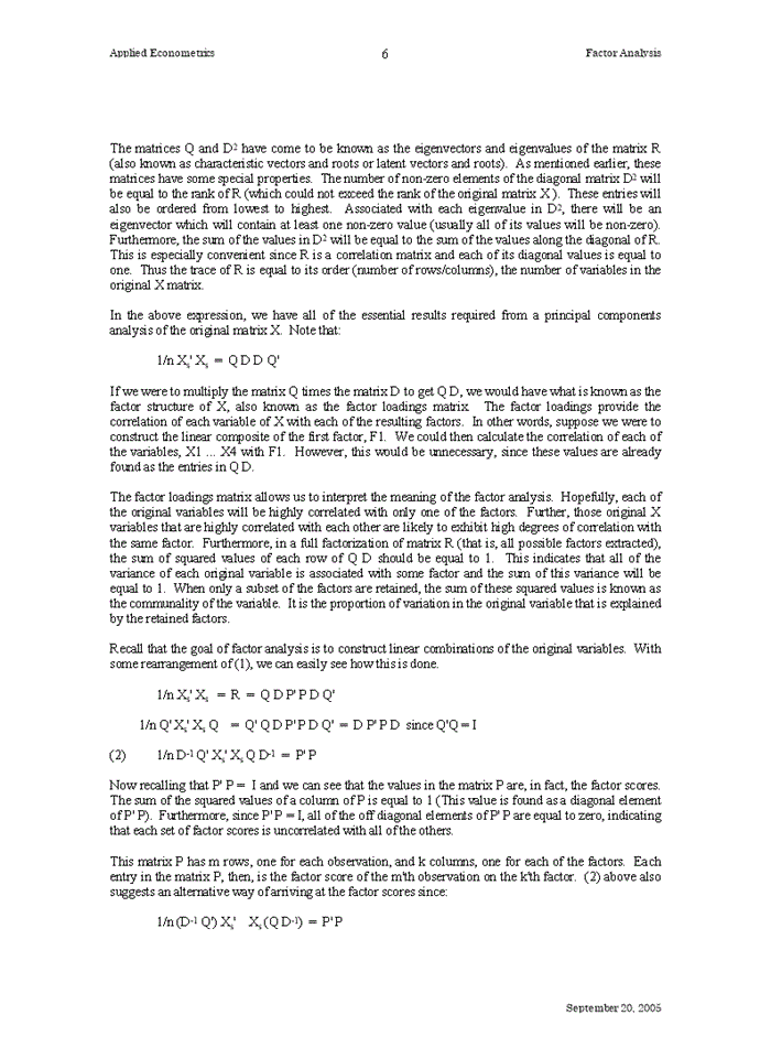 image for page Factor Analysis
