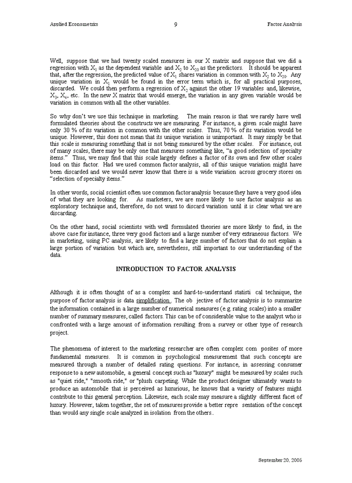 image for page Factor Analysis